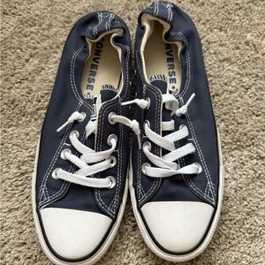 Converse Dark Blue Canvas Shoes